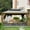 Yellow Brown Wood Looking 12'x16', variant on 10'x12' Hardtop Gazebo, Outdoor Aluminum Hard Top Gazebo with Galvanized Steel Double Roof, Permanent Metal Roof Gazebo with Nettings, Curtains for Deck, Patio (Black)