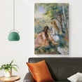 thumbnail image 4 of Pierre Auguste Renoir Renoir In The Meadow Painting Art Poster Canvas Wall Art Prints Poster Gifts Photo Picture Painting Posters Room Decor Home Decorative 20x30inch(50x75cm), 4 of 6