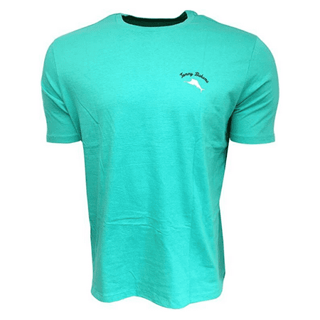 Tommy Bahama Men's T-Shirt 100% Cotton Sailed It Tee Cave Green Med