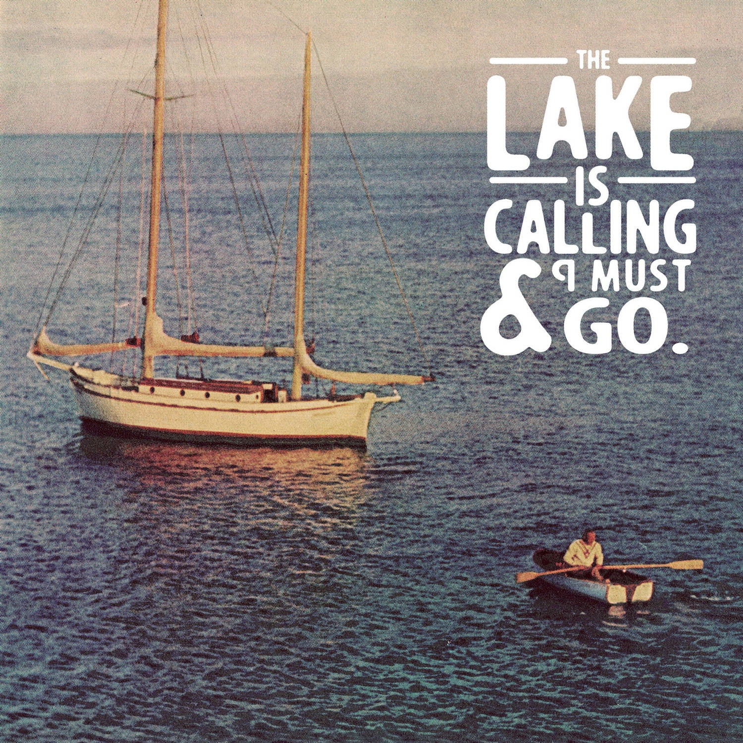MARMONT HILL  - 'The Lake is Calling' Painting Print on Wrapped Canvas - Multi-Color 18 x 18