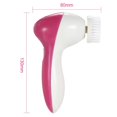 thumbnail image 2 of 5 In 1 Electric Face Brush Facial Cleansing Brush Handheld Facial Cleaner Makeup Removal Tool, 2 of 5