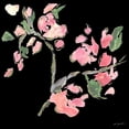 thumbnail image 3 of Hewitt, L. 12x12 Black Modern Framed Museum Art Print Titled - Dark Evening Floral II, 3 of 5