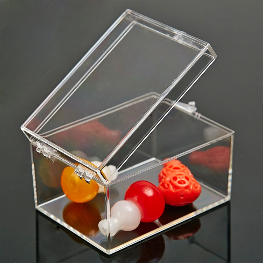 ANXPTIME Multipurpose Clear Acrylic Storage Box Spacious Design for Crafts and More