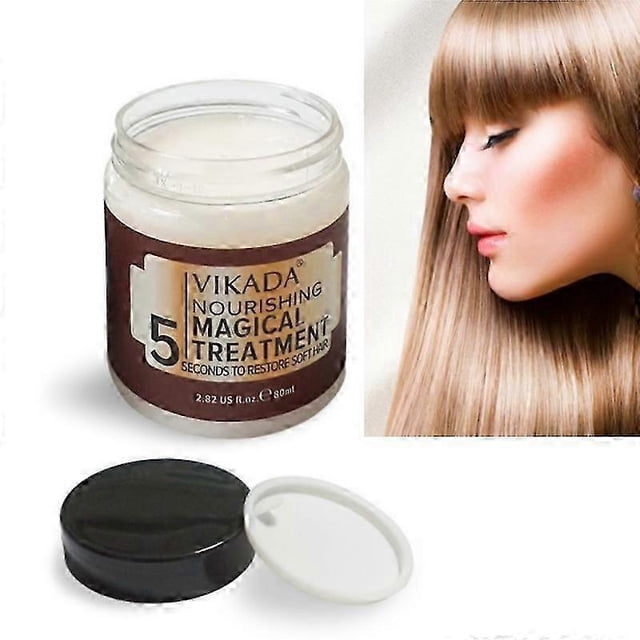 Mascarilla mágica para el cabello en 5 segundos, repara el daño, suaviza el cabello con frizz, lo deja suave y brillante, hidrata profundamente, trata el cabello, repara el cuero cabelludo y cuida el