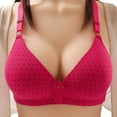 thumbnail image 4 of Everyday Bras for Women Women Bras plus Size Push up Running Bras for Women 2 Cup Push up Bra Extra Support Sports Bras for Women Small Sports Bras for Women Womens Underwire Bras Bra Packs Hot Pink, 4 of 4