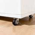 thumbnail image 6 of CQSXDA Modern 5-Drawer Dresser with Wheels - Versatile Storage Cabinet for Bedroom or Living Room, White, 6 of 11
