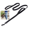thumbnail image 3 of OULII Nylon Dog Training Leash Black Reflective for Running 1Set, 3 of 8
