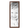thumbnail image 2 of ArtToFrames 12" x 35" Walnut Picture Frame, 12x35 inch Brown Wood Poster Frame (WOM-4096), Pack, 2 of 8