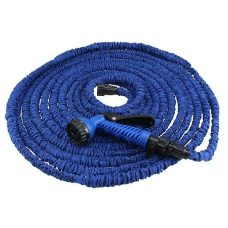 AGPtEK 100FT Expandable Garden Hose With Spray Nozzle for Gardening, Recreational Vehicles Pools Boats Washing (Best Expandable Water Hose)