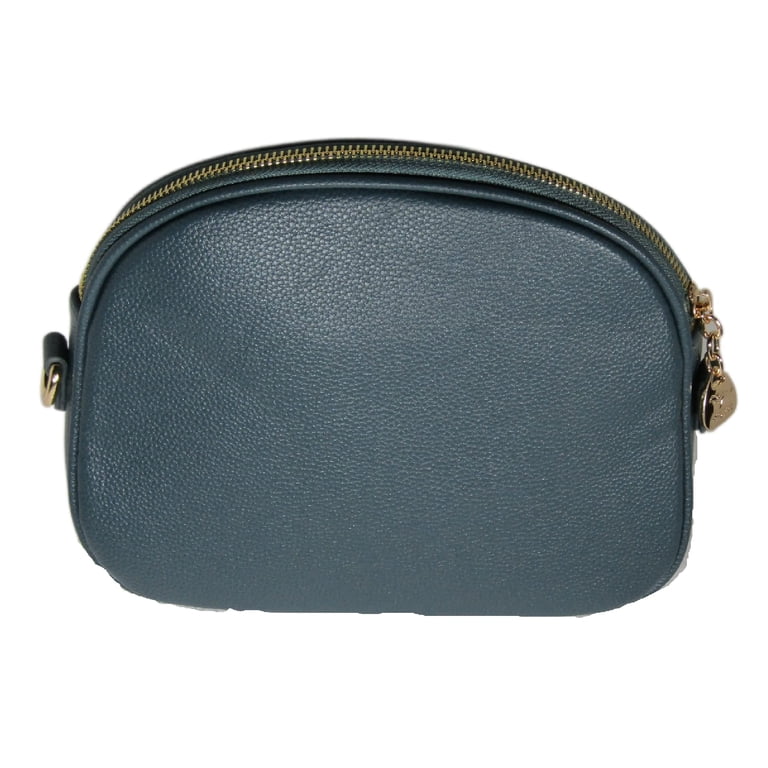 Women Blue Imported Faux Leather Stylish Small Crossbody Messenger Bags Small Blue Faux Leather Crossbody Handbag for Women  main image 4