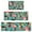 German Shepherd Dog, variant on Jack Russell Terrier Kitchen Rugs Sets Of 3,Kitchen Runner Rugs Non Skid Washable,Decorative Kitchen Floor Mats for Kitchen,Sink,Laundry,17"x30"+ 17"x47" + 17"x59"