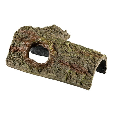 UPC: 0096316685529 | Zilla Bark Bends Reptile Hideout  Medium