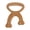 Brown, variant on White Dog Chew Toy Beef Bones Molar Stick For Puppy Teething And Dental Health With Throw And Fetch Fun For Pets