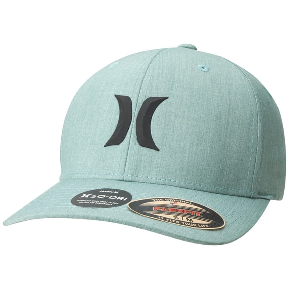 Hurley Men's Baseball Cap - Icond Weld Fitted Hat, Size Small-Medium, Ghost Green