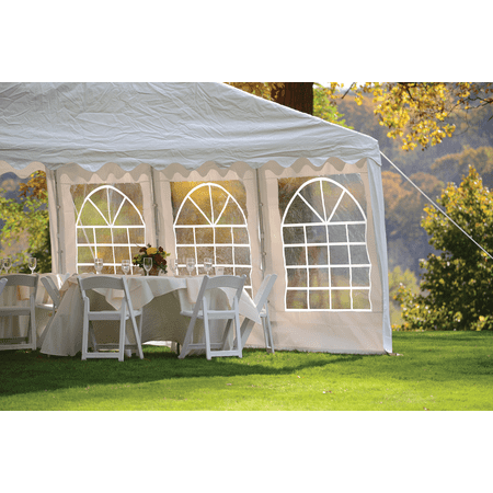 Party Tent & Enclosure Kit, 10' x 20'/3m x 6m, White