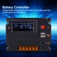 thumbnail image 1 of Solar Panel Regulator, Power Generation Controller Solar Controller, 10A LCD Solar Panel Regulator  for 4 / 8 Series Lithium Phosphate Battery, 1 of 7