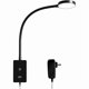 thumbnail image 1 of wonima02 Touch Dimmable LED Wall Mounted Bedside Reading Light, Black Flexible LED Wall Reading Lamp for Nightstand in Bedroom, 120° Wide Angle Neutral White Lighting, with 5V2A USB Output Port, 1 of 1