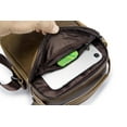 thumbnail image 6 of SCHLATUM Small Messenger Bag for Men Genuine Leather Crossbody Shoulder Bag Men Purse Casual Daypack Mens Handbag, Brown, 6 of 8