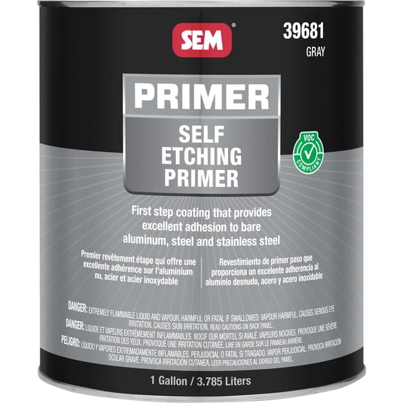 SEM Products Self Etching Primer - Gray