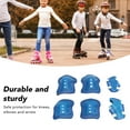 thumbnail image 3 of Ensemble de Protection pour Enfants, Genouillères et Coudières Multifonctionnelles pour Patinage, 6 Pcs pour Vélo, Bleu, Rouge, Noir, 3 of 8