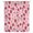 Crimson Pink LightPink, variant on Red Pink Strawberry Sheer Curtains 54 Inches Long, Pink Lovely Summer Spring Fruit Light Filering Curtains, Breathable Simi Curtain Privacy Drapes for Kitchen Bathroom Small Window Treatment
