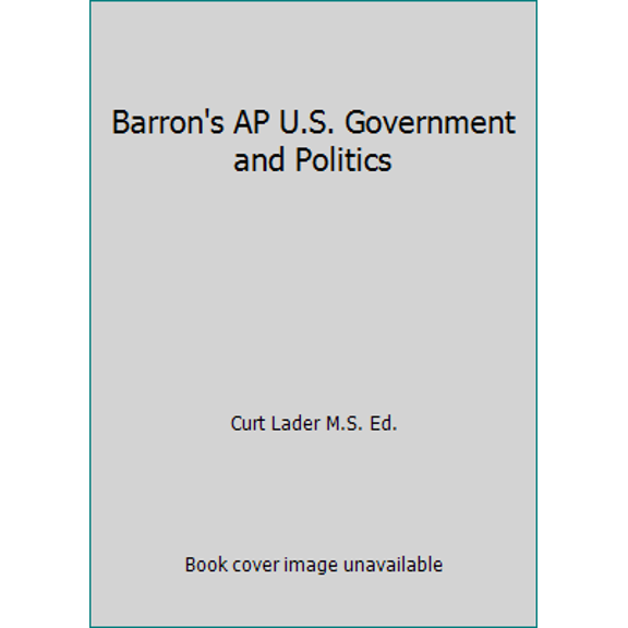 Pre-Owned Barron's AP U.S. Government and Politics (Paperback) 1438007442 9781438007441
