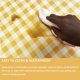 thumbnail image 3 of Manta de picnic al aire libre, tapete de arena impermeable plegable, manta de picnic extra grande de 60 x 80 pulgadas para playa, camping, senderismo, viajes, conciertos familiares al aire libre JM, 3 of 5