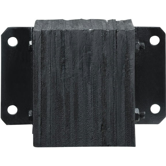 Global Industrial Rubber Dock Bumper 12"W x 4.5"D x 10"H