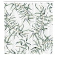 thumbnail image 3 of Ambesonne Eucalyptus Shower Curtain, Cold Colors Neutral Leaf, 69"Wx75"L, Pale Blue Grey and Sage Green, 3 of 3