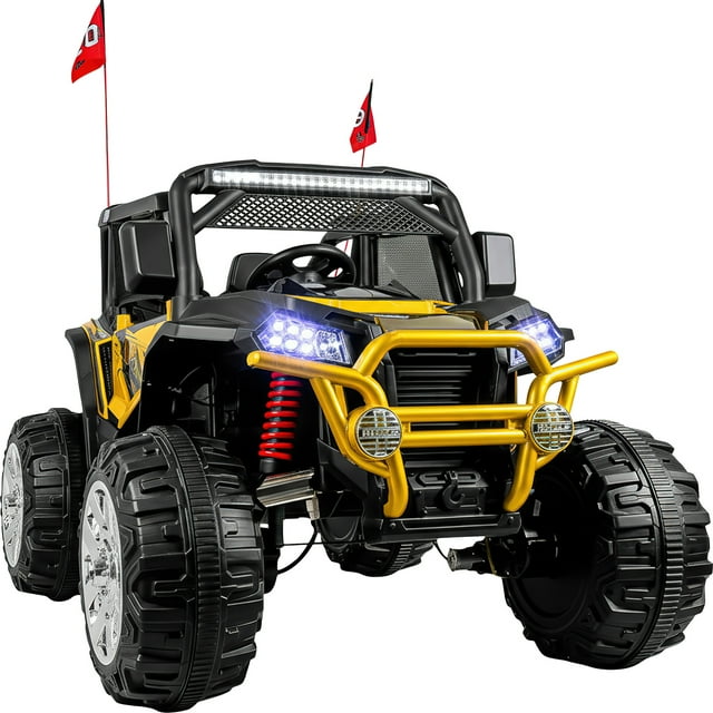 Montable Electrico Buggy 24v Coche Llantas Grande Carro Luces Sonido Niños Juguete
