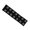 Black, variant on Trendy Unisex Hair Accessory Casual Wear Hair Hoop Headdress With Metal Eyelets For Bold Fashion Statement
