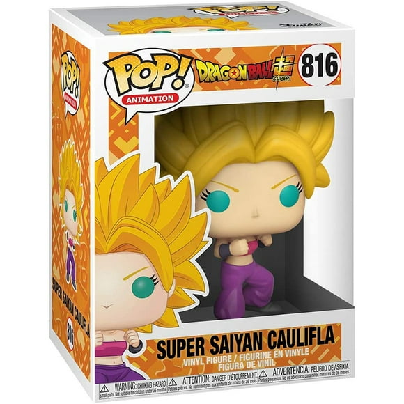 Pop Animation Dragonball Super 3.75 Inch Action Figure - Super Saiyan Caulifla #816