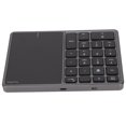 thumbnail image 2 of M Buder Teclado Numérico Inalámbrico 2.4G y Bluetooth con Touchpad Gris 18 cm / 7 inches, 2 of 9