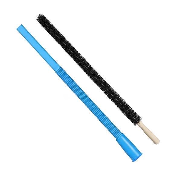 2 Pieces Dryer Vent Cleaner Kit and Dryer Lint Brush Vacuum Hose Attachment Brush Lint Remover Power Washer and Dryer Vent Vacuum Hose