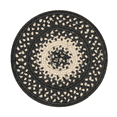 thumbnail image 6 of Manchester 8" Round Black Jute Placemat (Set of 3) Farmhouse Table Decor Trivets for Kitchen and Dining Table Mat, 6 of 6