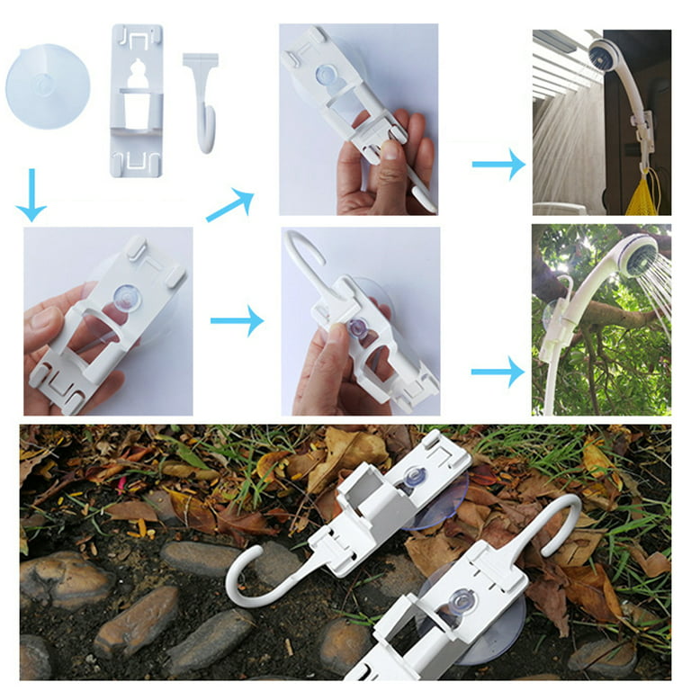 Eccomum Outdoor Camping Shower, Electric Rechargeable Portable Camping  Shower for Camping, Hiking, Traveling 