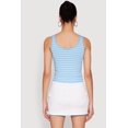thumbnail image 5 of Womens Basic Striped Tank Top, 5 of 5
