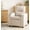 Greige, variant on Olive & Opie Oakley Kids/Toddler Recliner Chair - Push Back Lounge Sofa for Boys & Girls Age 3+, Vegan Leather Onyx