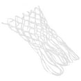 thumbnail image 3 of SHISUYAN Nylon Braided Regular Size Professional Basketball Net Replacement Basketball Net Heavy Duty Thick Net 12 Loops (White), 3 of 8