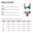 thumbnail image 6 of Honeii Underwater Swimming Duck Print Women’s Bikini Set,Two Piece Swimsuit Bathing Suits,Stylish High Elasticity Swimwear for Beach and Pool, 6 of 7