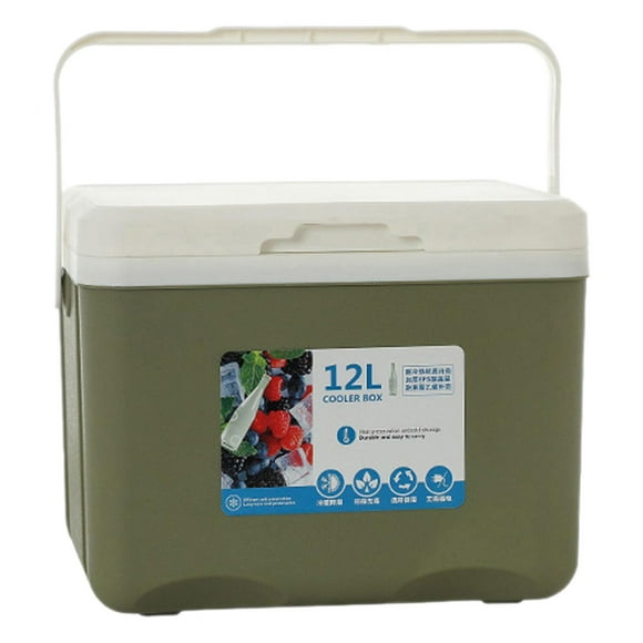 Organizador aislado de almacenamiento de bebidas Zulema caja más fresca actividades al aire libre verde