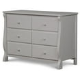 thumbnail image 6 of Delta Children Universal 6 Drawer Dresser with Interlocking Drawers - Greenguard Gold Certified, Grey, 6 of 6