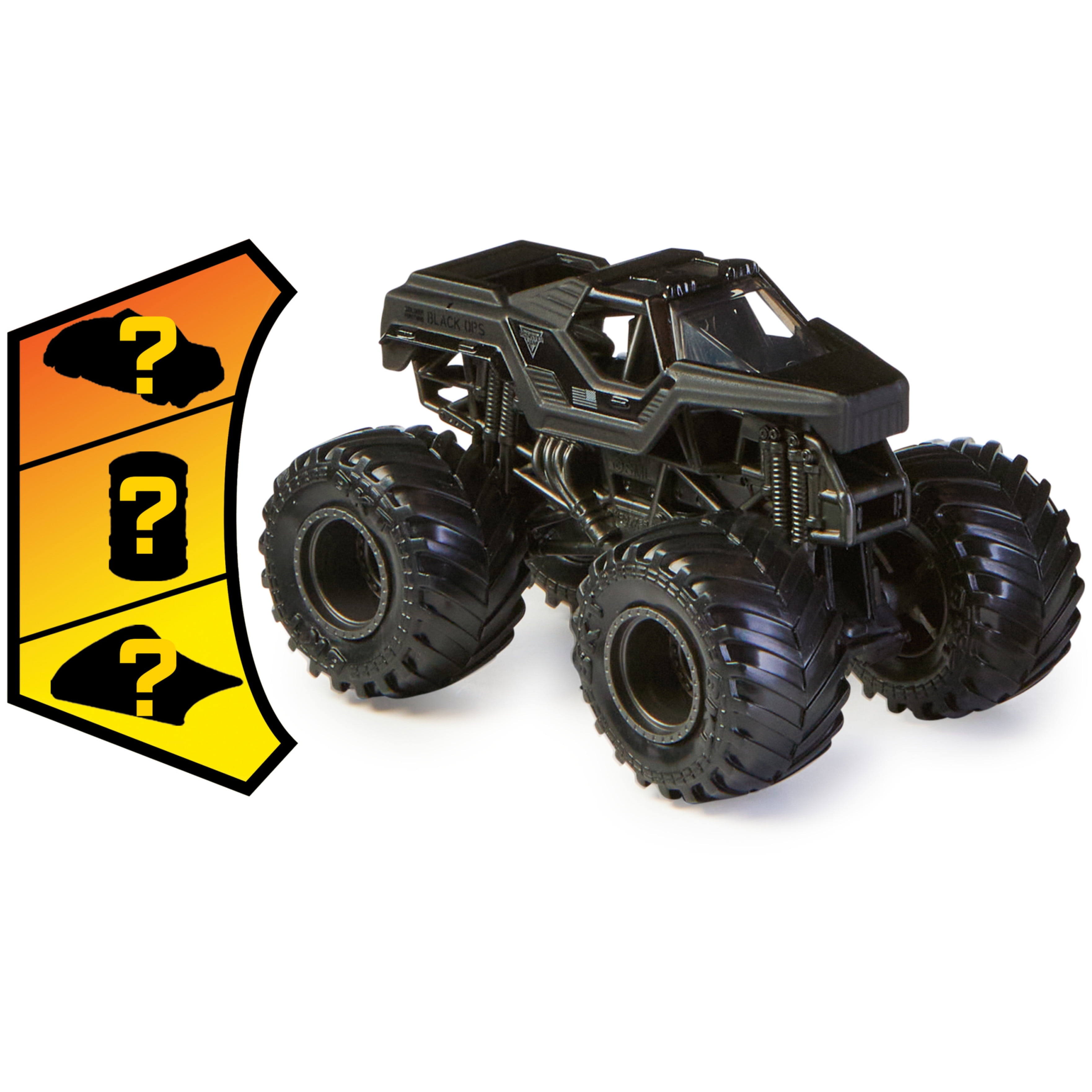 Monster Jam 1:64 Soldier Fortune Black Ops, Legacy Trucks Series