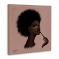 thumbnail image 3 of Stupell Industries Glam Girl with Lip Gloss Canvas Wall Art design by Sierra Siler, 36 x 36, 3 of 7