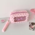 thumbnail image 4 of Large Capacity Pencil Case with Bow Design for School, Office, and Makeup Organization, 4 of 9