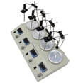 thumbnail image 3 of INTSUPERMAI 4 Heads Magnetic Stirrer with Hotplate Multi Unit Digital Thermostatic Lab Supply, 3 of 7