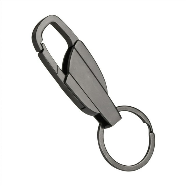 Amzcrzy Key Chain Stainless Steel Keychain Car Key Chain Pendant Thickened Lock Keychain Men's Pendant Ring Fast Hanging Ring Holiday Decorations Hanging Decor Garden Decorations