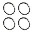 thumbnail image 1 of Unique Bargains 4 Pcs Car Engine Start Stop Decoration Ring Rhinestone Push Start Button Knob Trim Knob Bling Ring Black, 1 of 7