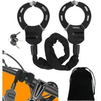 Enroslu Scooter Chain Lock, Bike Lock, Electric Scooter Lock, Security Anti-Theft Bike Lock, Chain Lock and Bag for Electric Scooter, Motorcycle, Bicycle
