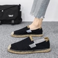 thumbnail image 2 of Men's Casual Shoes Trendy Breathable Linen Sneakers Stylish Espadrille Fisherman Footwear For Everyday Wear Shoes For Men Running, 2 of 8